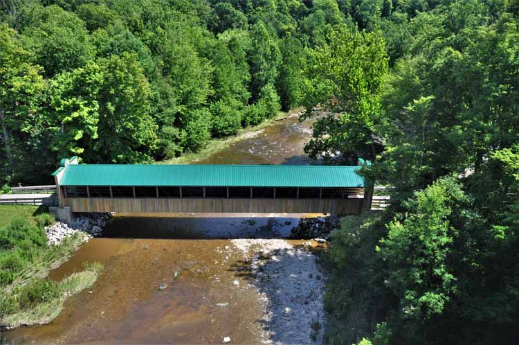 covered bridge